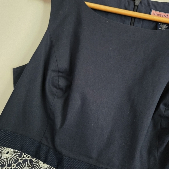 Vineyard Vines Women's Size 6 Navy and White Dress Rn2318245 - Picture 5 of 13
